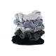 Velvet Scrunchies - Black/Gray 218795  